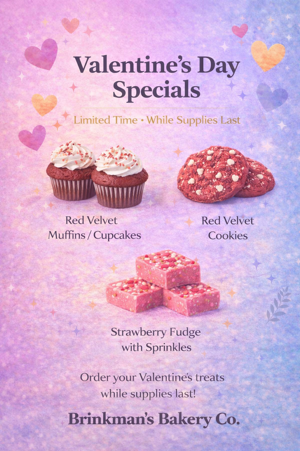 Valentine’s Day Specials